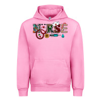 Fuchsia Pink christmas nurse Urban Hoodie - RanaPortraitStore