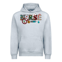 Heather Grey christmas nurse Urban Hoodie - RanaPortraitStore