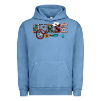 Pigment Pebble Blue christmas nurse Urban Hoodie - RanaPortraitStore