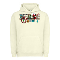 Pigment Pistachio christmas nurse Urban Hoodie - RanaPortraitStore