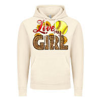 Vintage Artic Love My Girl Softball Vintage Hoodie - LillyAllenDesigns
