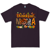 Plum thankful mama and turkey bbs Premium Tee - BundleAndBundleShop