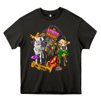 Asphalt little cows and mardi gras party olivia Heavy Core Tee - OliviaCreatesArt
