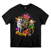 Black little cows and mardi gras party olivia Heavy Core Tee - OliviaCreatesArt
