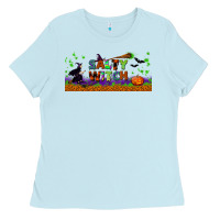 Baby Blue salty witch libbey glass Ladies Tee - BundleAndBundleShop
