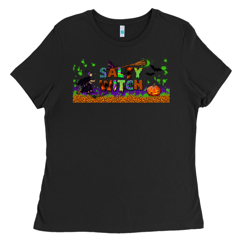 Salty Witch Libbey Glass Ladies Tee by BundleAndBundleShop | Teevron