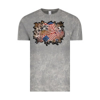 Cloud Rock 4th of july background Vintage Tee - BundleAndBundleShop