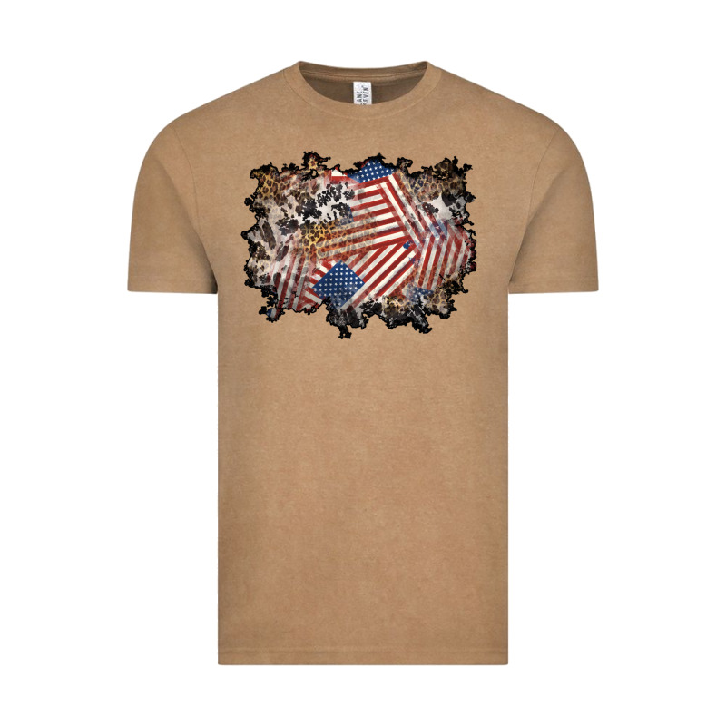 4th Of July Background Vintage Tee by BundleAndBundleShop | Teevron