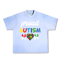 Grape Ice Proud Autism Mom Mothers Day Gift Autism Awareness Urban Heavy Tee - CowhideDigitalArt