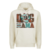Oatmeal Heather dog mama Premium Hoodie - Artiststas