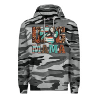Slate Camo dog mama Premium Hoodie - Artiststas