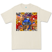 Fourth Of July Truck Premium Tee | Teevron