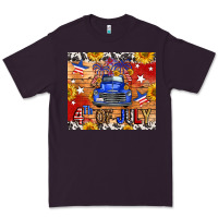 Plum Fourth Of July Truck Premium Tee - FaDigitalArtStudio