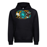Black Moo Mothers Urban Hoodie - Jasminsmagicworld