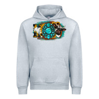 Heather Grey Moo Mothers Urban Hoodie - Jasminsmagicworld