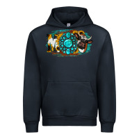 Navy Moo Mothers Urban Hoodie - Jasminsmagicworld