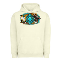 Pigment Pistachio Moo Mothers Urban Hoodie - Jasminsmagicworld