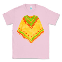 Bubblegum Pink mexican poncho fa element Classic Tee - FaDigitalArtStudio