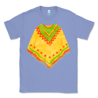Colony Blue mexican poncho fa element Classic Tee - FaDigitalArtStudio
