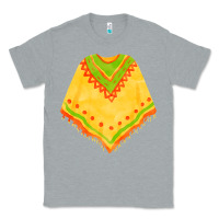 Heather Grey mexican poncho fa element Classic Tee - FaDigitalArtStudio