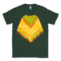 Sports Green mexican poncho fa element Classic Tee - FaDigitalArtStudio