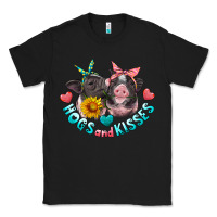 Black hogs and kisses pigs Classic Tee - Artiststas