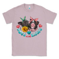Lilac hogs and kisses pigs Classic Tee - Artiststas