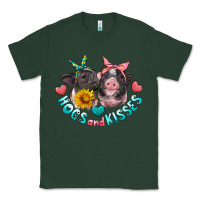 Sports Green hogs and kisses pigs Classic Tee - Artiststas