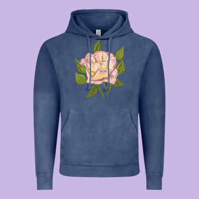 Life Of The Party Rose Vintage Hoodie Designed By Lillyallendesigns