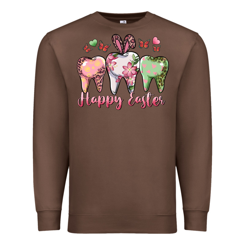 Happy Easter Dental Premium Sweatshirt by RanaPortraitStore | Teevron