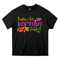 Black laissez les bon temps rouler olivia  (1) Heavy Core Tee - OliviaCreatesArt