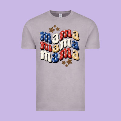 American Mama Vintage Tee Designed By Bundleandbundleshop