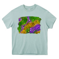 Arona mardi gras leopard gemstone background Heavy Core Tee - RanaPortraitStore