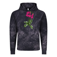 Cloud Black Moth Orchid Vintage Hoodie - LillyAllenDesigns