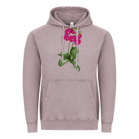 Vintage Zinc Moth Orchid Vintage Hoodie - LillyAllenDesigns