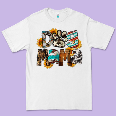 Dog Mama Mother's Day Premium Tee Designed By Fadigitalartstudio