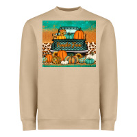 Pumpkin Farm Truck Tumbler Heavyweight Sweatshirt | Teevron