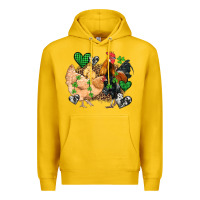 Lemon st patricks day coop animals Premium Hoodie - Artiststas