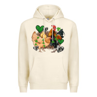 Tofu st patricks day coop animals Premium Hoodie - Artiststas
