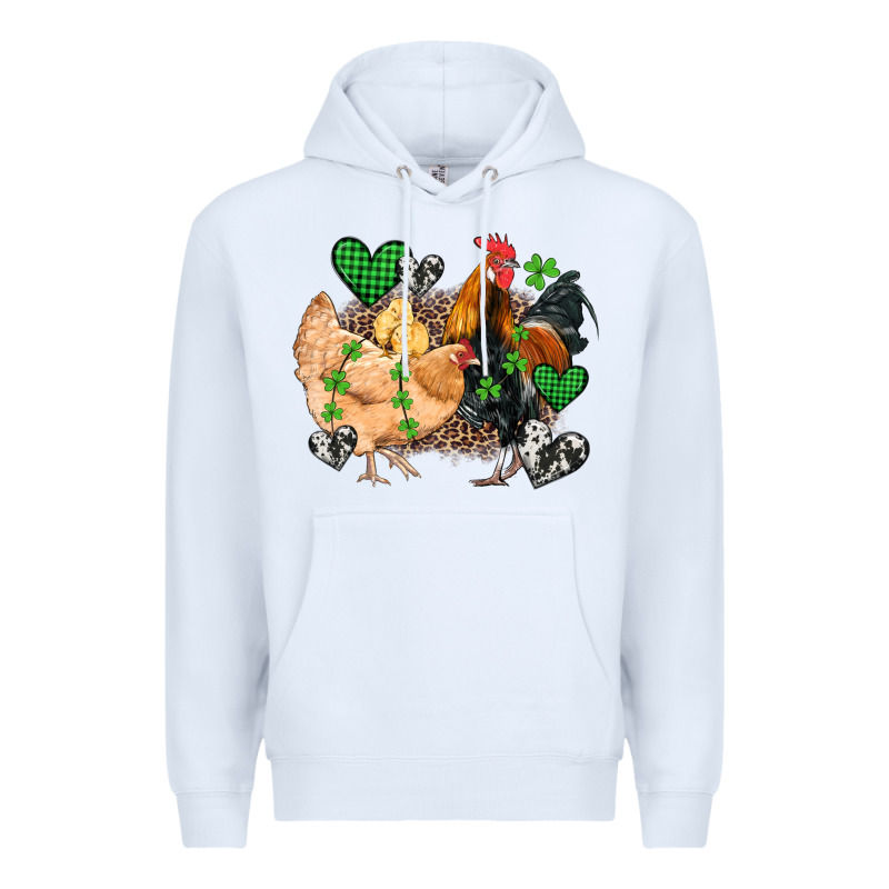 St Patricks Day Coop Animals Premium Hoodie by Artiststas | Teevron