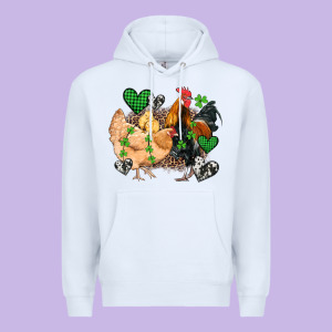 St Patricks Day Coop Animals Premium Hoodie Designed By Artiststas