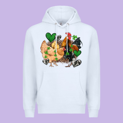 St Patricks Day Coop Animals Premium Hoodie Designed By Artiststas