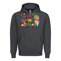 Smoke sweet summer time iced coffee Zipper Hoodie - Jasminsmagicworld
