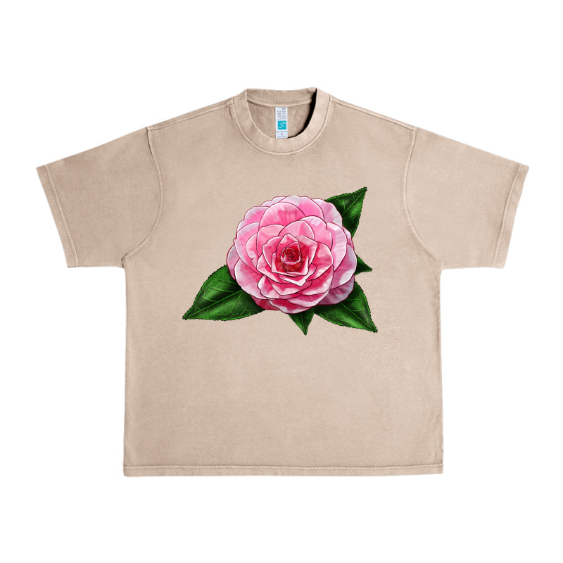 Camellia Flower Urban Heavy Tee by LillyAllenDesigns | Teevron