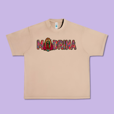 Madrina Lady Of Guadalupe Urban Heavy Tee Designed By Jasminsmagicworld