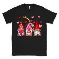 Black valentine's day gnomes Classic Tee - OliviaCreatesArt