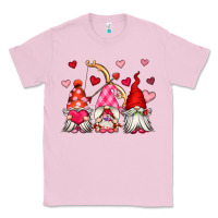 Bubblegum Pink valentine's day gnomes Classic Tee - OliviaCreatesArt