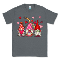 Charcoal Heather valentine's day gnomes Classic Tee - OliviaCreatesArt