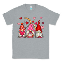 Heather Grey valentine's day gnomes Classic Tee - OliviaCreatesArt