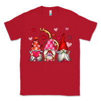 Red valentine's day gnomes Classic Tee - OliviaCreatesArt